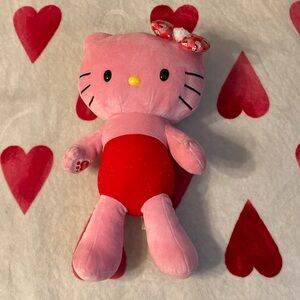 Pink and Red Hello kitty Build a bear plush